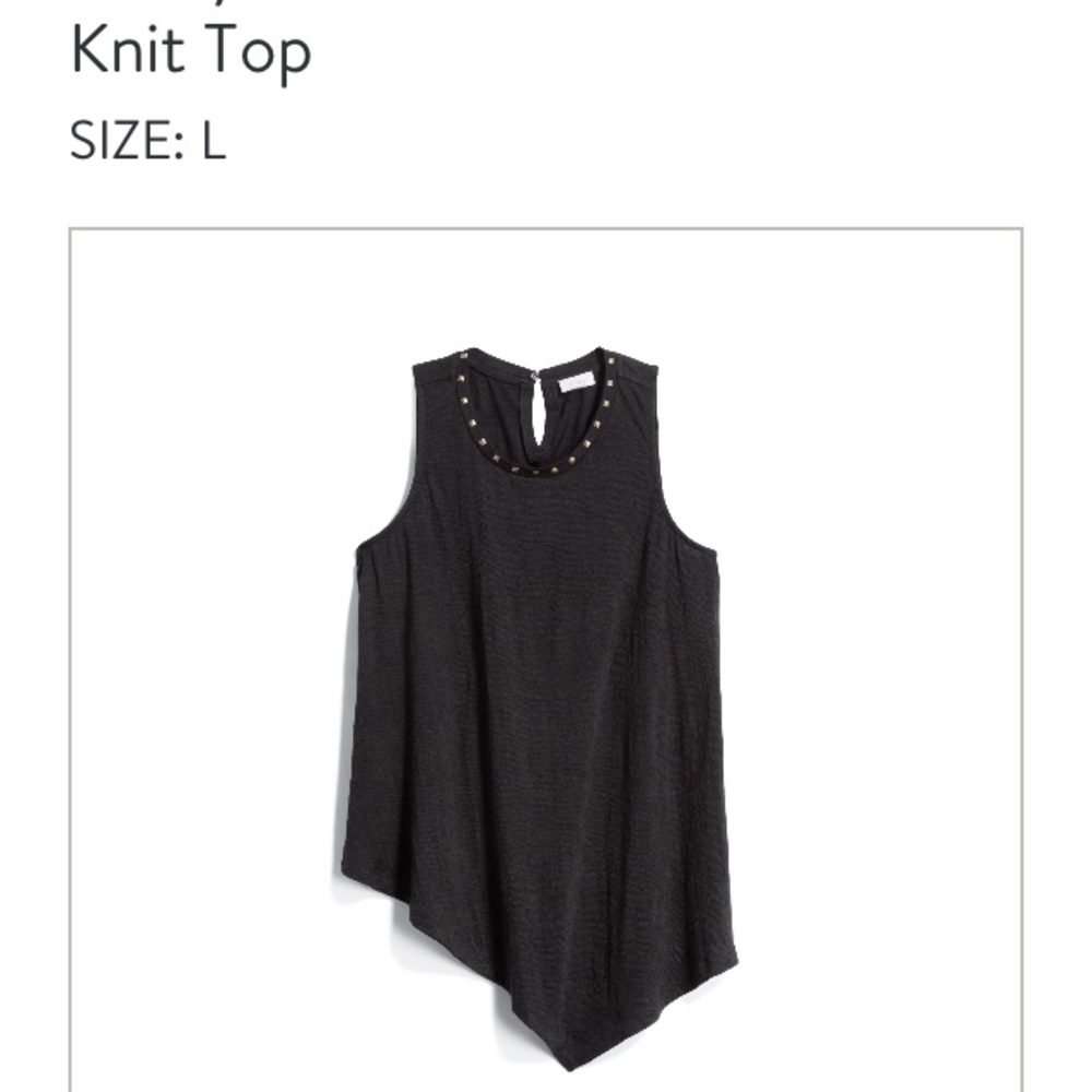 Stitch fix Pixley Asymmetric hem top.